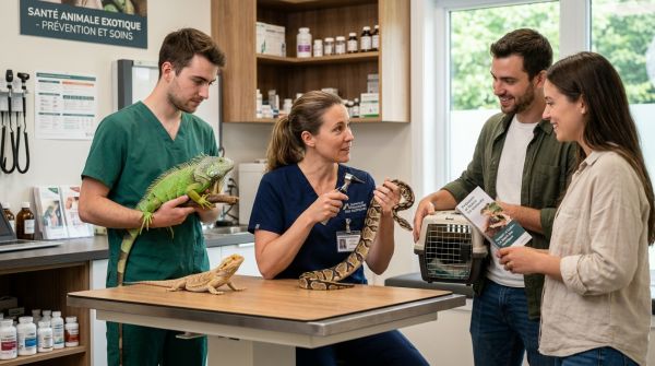 La santé de votre animal exotique : prévenir et guérir